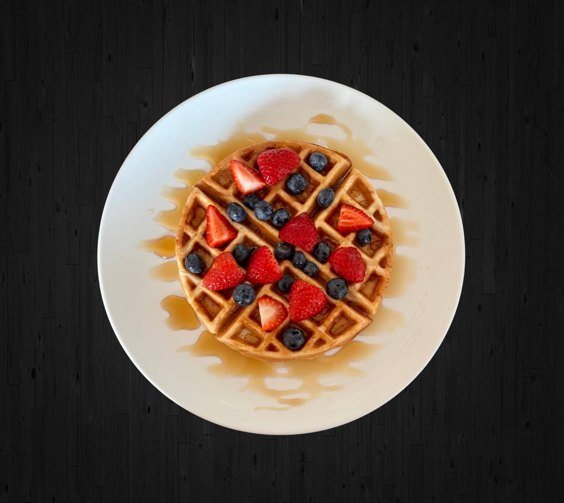 Protein Vanilla Waffles
