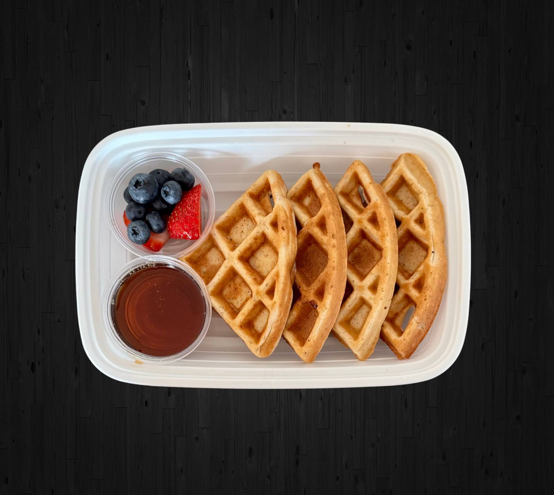 Protein Vanilla Waffles
