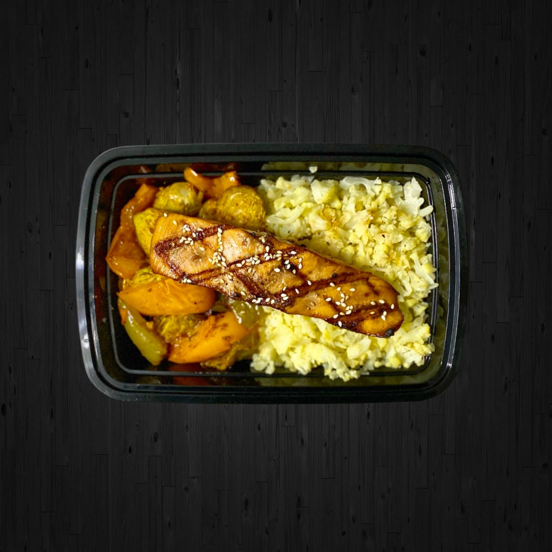 Grilled Teriyaki Salmon