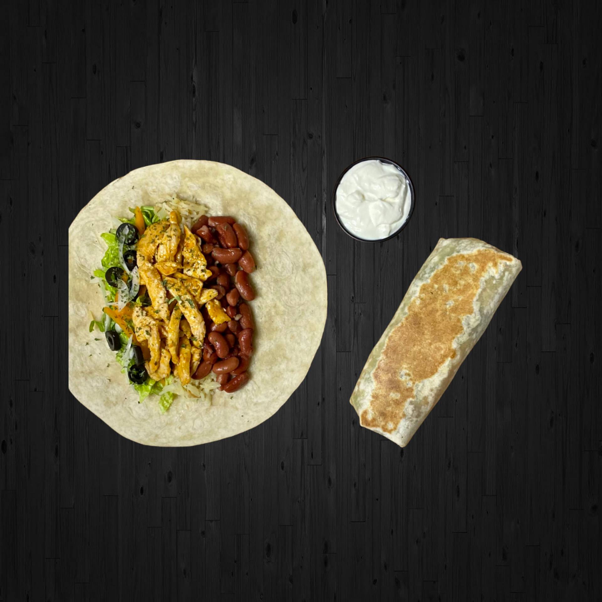 Buffalo Chicken Burritos