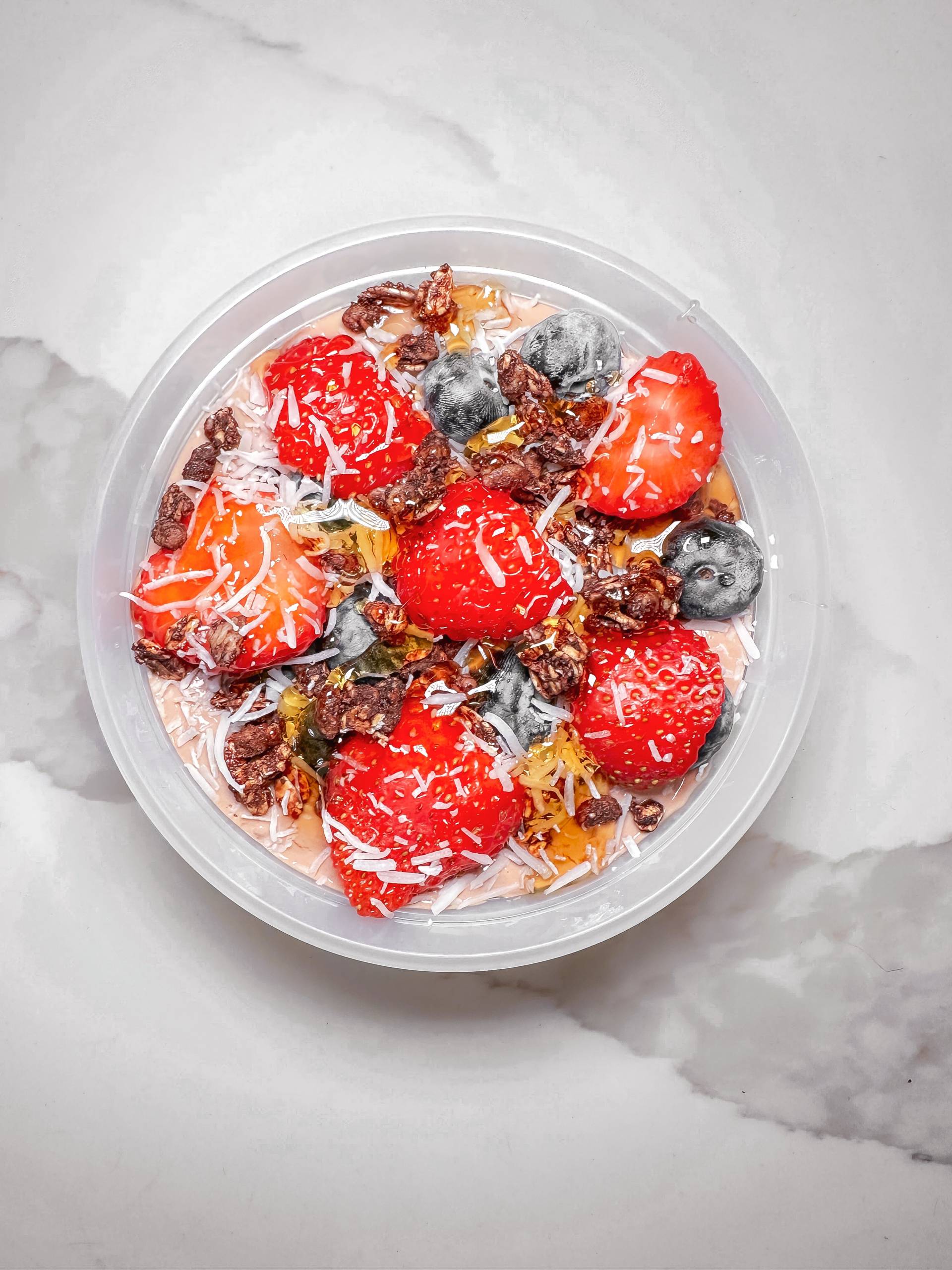 Chocolate Granola Protein Parfait